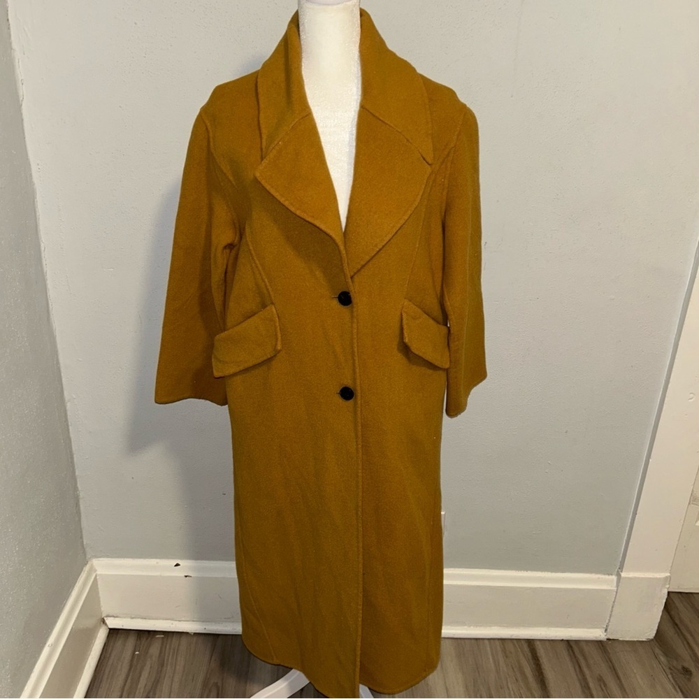 ba&sh camel wool pea long Coat - Picture 2 of 6